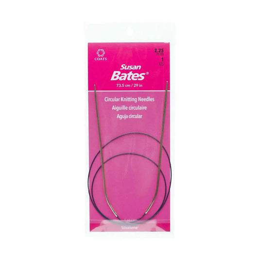 Susan Bates Silvalume 29" Circular Knitting Needles