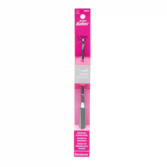 Susan Bates Silvalume Super Lightweight Crochet Hook - Clearance Items