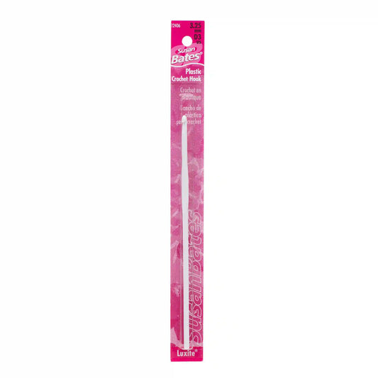Susan Bates Luxite 5.5" Plastic Crochet Hook - Clearance Items