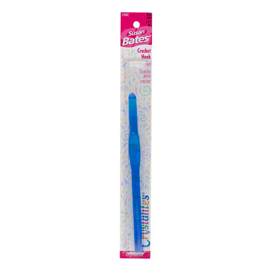Susan Bates Crystalites 5.5" Crochet Hook - Discontinued Items