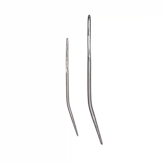 Susan Bates 2 Pack, Steel Bent Tip Yarn Needles - Clearance Items