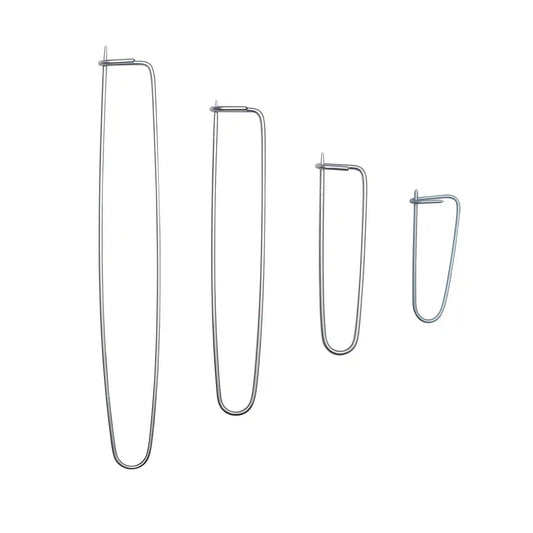 Susan Bates Aluminum Stitch Holders, Value Pack