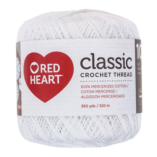 Red Heart Classic Crochet Thread Size 10