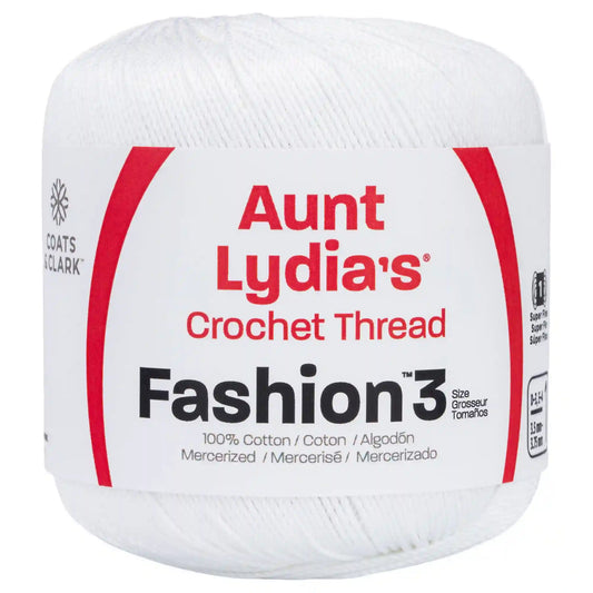 Aunt Lydia's Fashion Crochet Thread Size 3