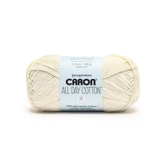 Caron All Day Cotton DK Yarn (100g/3.5oz)