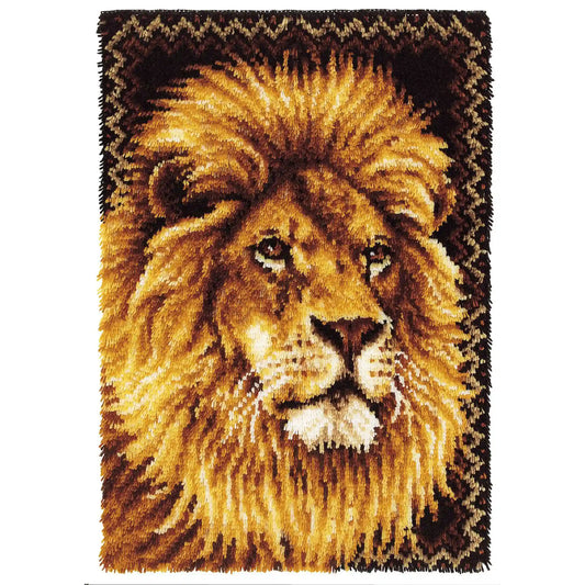 WonderArt Lion Kit 27" x 40" - Discontinued Items