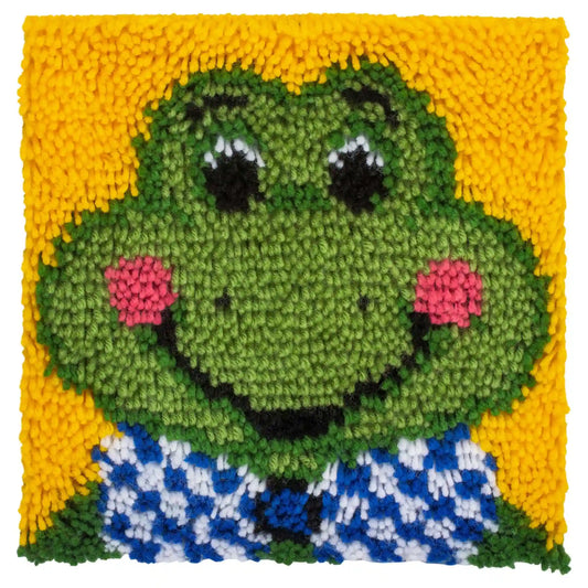 WonderArt Froggy Kit 12" x 12" - Discontinued Items