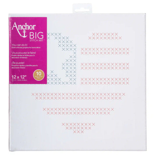 Anchor Big Stitch Art 12" x 12" - Clearance Items