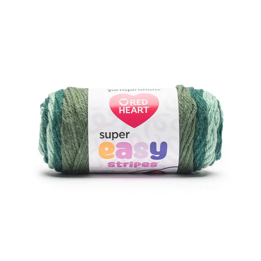 Red Heart Super Easy Stripes Yarn (198g/7oz)