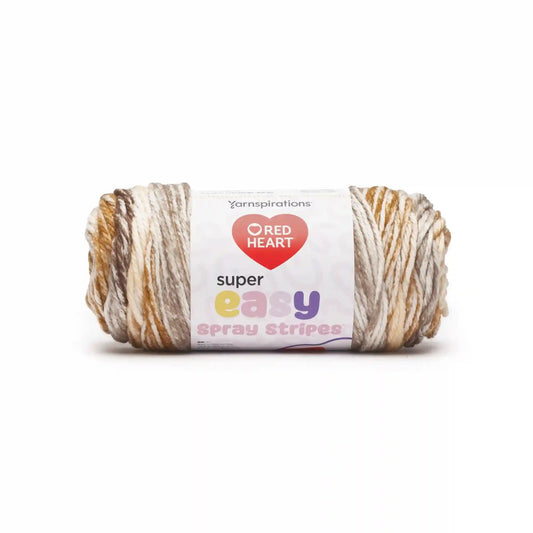 Red Heart Super Easy Spray Stripes Yarn (180g/6.3oz)