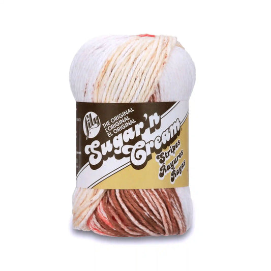 Lily Sugar'n Cream Stripes Yarn