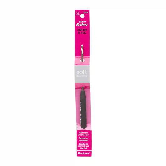 Susan Bates Silvalume Soft Ergonomic Crochet Hooks