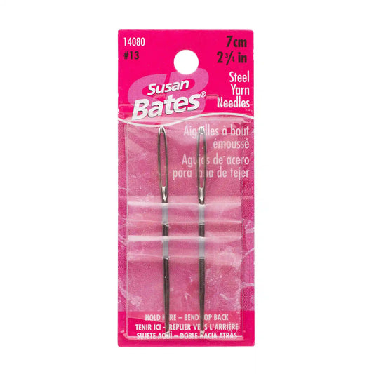 Susan Bates Steel Yarn Needles, Set of Size 13