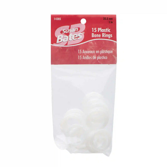 Susan Bates Plastic Bone Rings