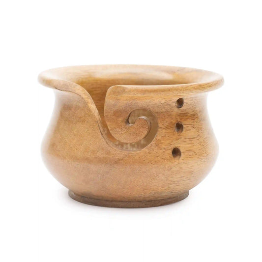 Susan Bates Wood Yarn Bowl - Clearance Item