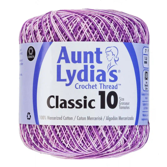 Aunt Lydia's Classic Crochet Thread Size 10 Clearance