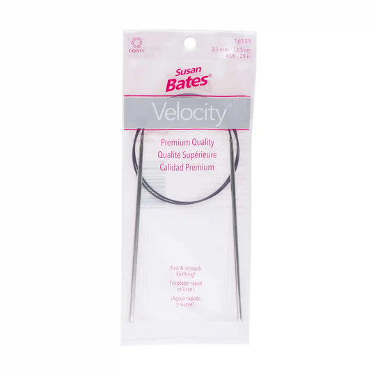 Susan Bates Velocity 29" Circular Knitting Needles - Clearance Items