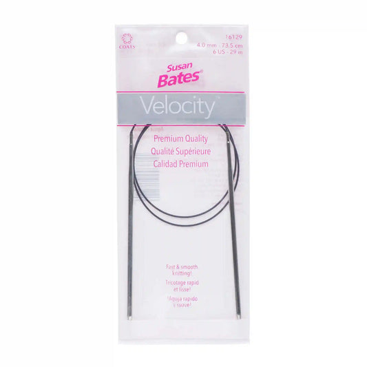 Susan Bates Velocity 29" Circular Knitting Needles - Clearance Items