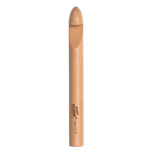 Susan Bates Xtreme Wood 9" Crochet Hook U.S. 50 (25 mm) - Discontinued Items