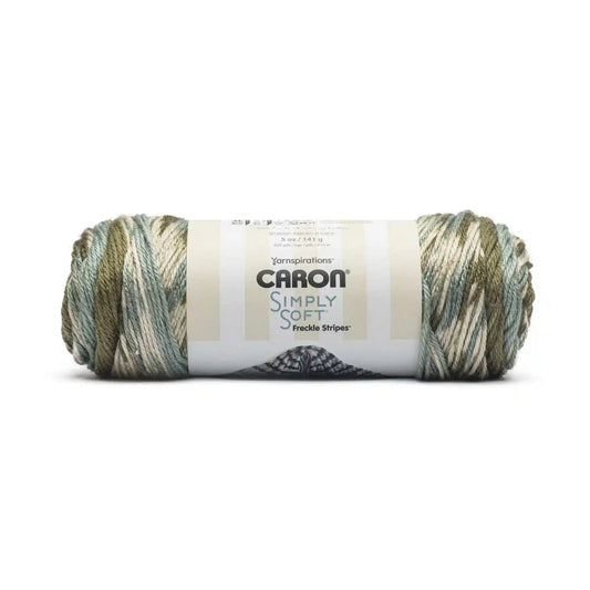 Caron Simply Soft Freckle Stripes Yarn