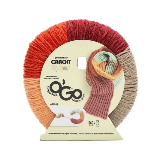 Caron Big Donut O'Go Yarn - Discontinued Shades