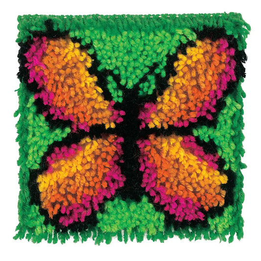 WonderArt Butterfly Kit 8" x 8" - Discontinued Items