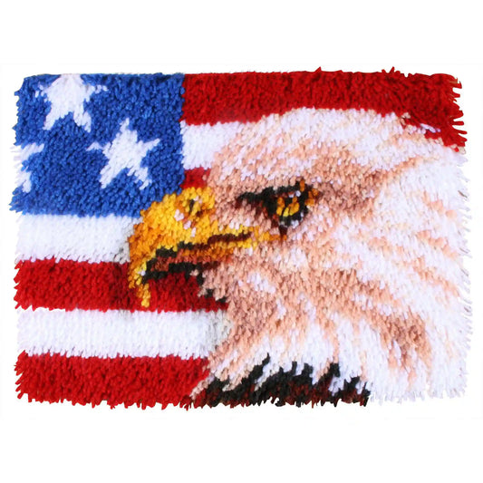 WonderArt American Eagle Kit 15" x 20" - Discontinued Items
