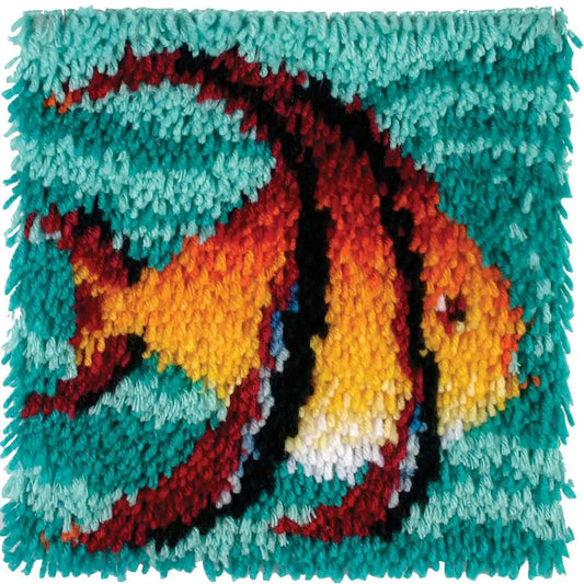 WonderArt Angel Fish Kit 12" x 12" - Discontinued Items