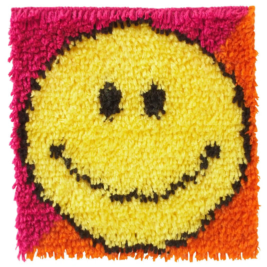 WonderArt Smiley Face Kit 12" x 12" - Discontinued Items