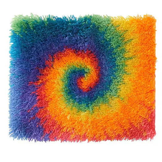 WonderArt Shaggy Small Tie Dye Kit 12" x 12" - Discontinued Items