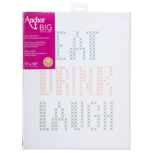 Anchor Big Stitch Art 11" x 14" - Clearance Items