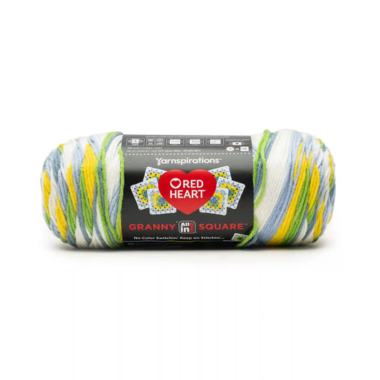 Red Heart All In One Granny Square Yarn (250g/8.8oz)