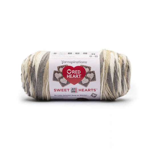 Red Heart All In One Sweet Hearts Yarn (250g/8.8oz)