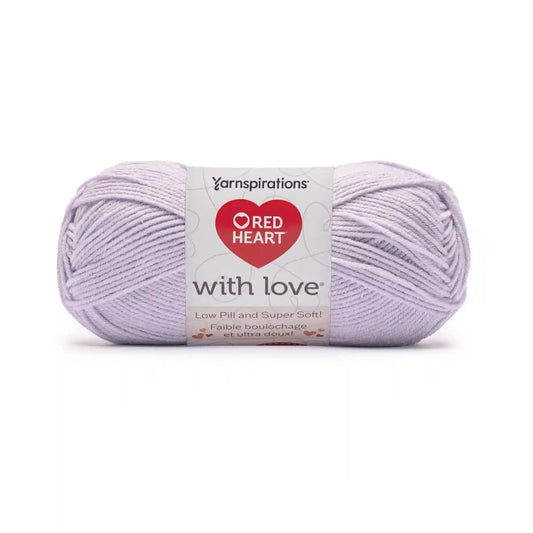 Red Heart With Love Low Pill Yarn (100g/3.5oz)