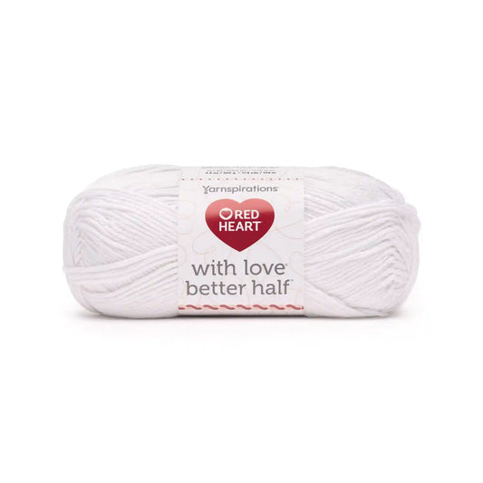 Red Heart With Love Better Half Yarn (100g/3.5oz)