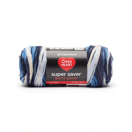 Red Heart Super Saver Bitty Batik Yarn (200g/7oz)