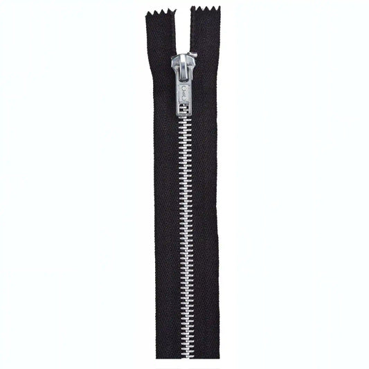 Coats & Clark Fashion Metal Closed End Aluminum Zippers
