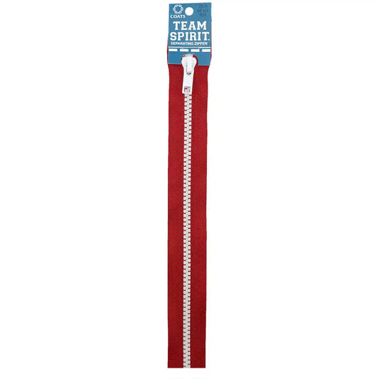 Coats & Clark Team Spirit Zippers - Clearance Items